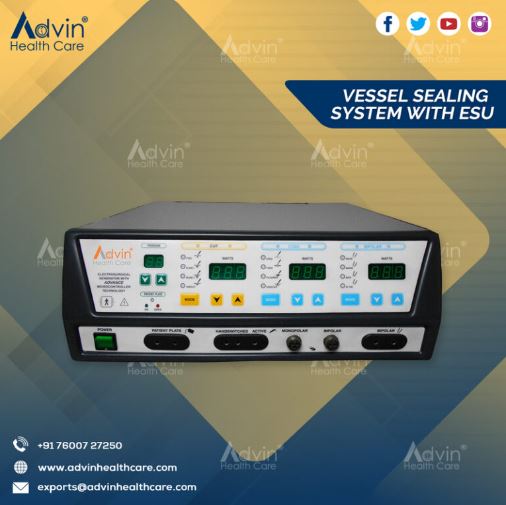 Vessel Sealing System With ESU