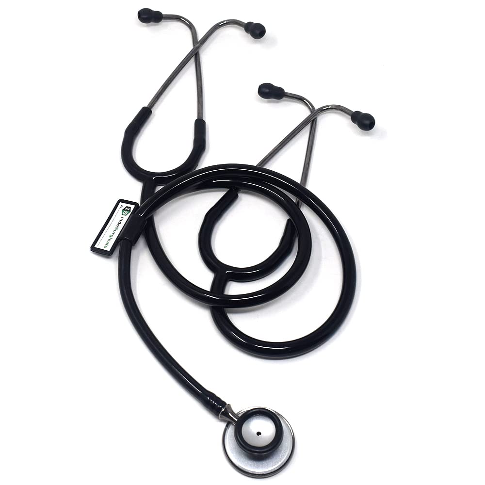 IndoSurgicals Silvery® Teaching Stethoscope (Double Tube)