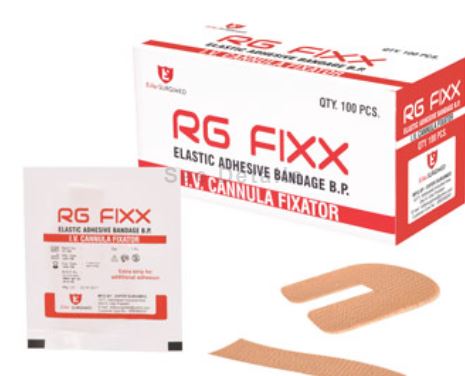 Elastic Adhesive Bandage B.p- Rg Fix (Iv Canulla Fixator)