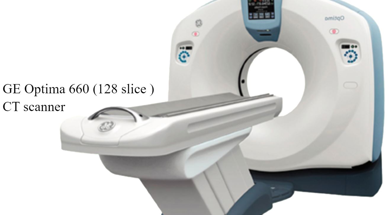 GE Optima 660 (128 slice ) CT scanner